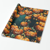 Pumpkin Patch Extravaganza Wrapping Paper Geschenkpapier (Ungerollt)