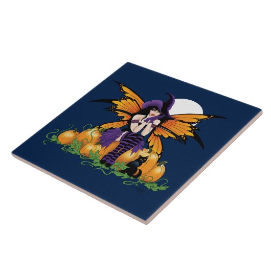 Pumpkin Patch Fairy Fliese (Seite)