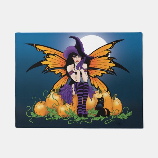 Pumpkin Patch Fairy Fußmatte (Vorderseite)