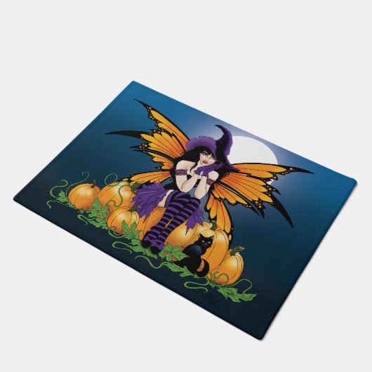 Pumpkin Patch Fairy Fußmatte (Schrägansicht)