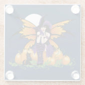 Pumpkin Patch Fairy Glasuntersetzer (Rückseite)