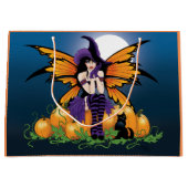 Pumpkin Patch Fairy Große Geschenktüte (Vorderseite)