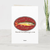 Pumpkin Patch Feiertagskarte (Rückseite)