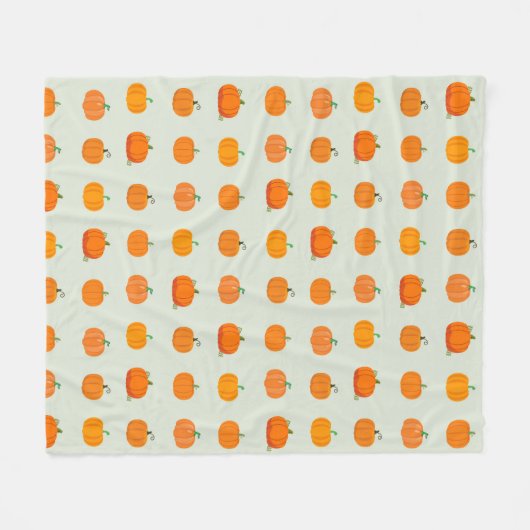 Pumpkin Patch Fleecedecke (Vorderseite (Horizontal))
