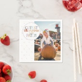 Pumpkin Patch Foto Napkins Serviette (Beispiel)