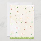 Pumpkin Patch Geburtstagseinladung Herbst Geburtst Einladung (Rückseite)