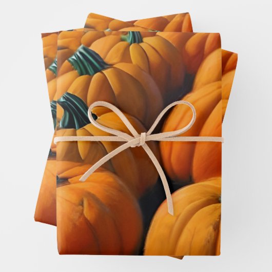 Pumpkin Patch Geschenkpapier Set (Beispiel)