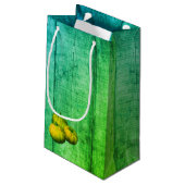 Pumpkin Patch Geschenktasche Kleine Geschenktüte (Rückseite Schrägansicht)