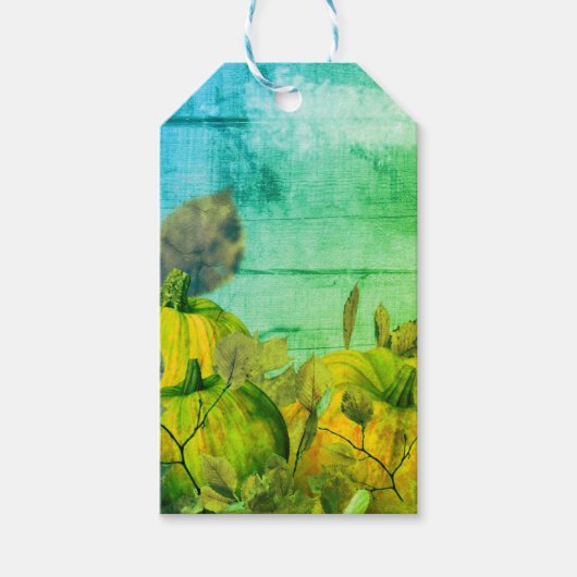 Pumpkin Patch Gift Tag Geschenkanhänger (Vorderseite)