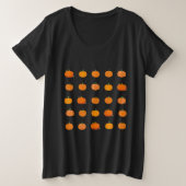 Pumpkin Patch Große Größe T-Shirt (Design vorne)