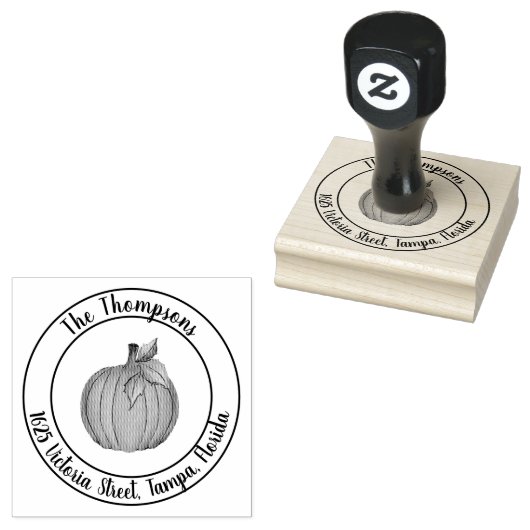 Pumpkin Patch Gummistempel (Stempel)