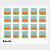 Pumpkin Patch Halloween Baking Label Stickers (Blatt)