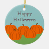 Pumpkin Patch Halloween Ornament (Vorne)