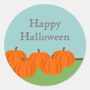 Pumpkin Patch Halloween Stickers