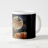 Pumpkin-Patch Halloween-Tasse Jumbo-Tasse (Vorderseite Rechts)