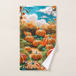 Pumpkin Patch Harvest Handtuch