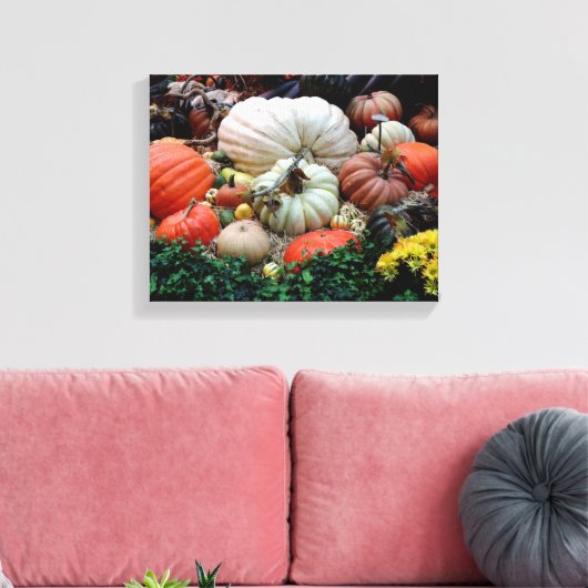 Pumpkin Patch Harvest Leinwanddruck (Insitu (Wohnzimmer))