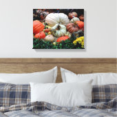 Pumpkin Patch Harvest Leinwanddruck (Insitu (Schlafzimmer))