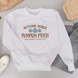 Pumpkin Patch Herbst als angesehen Sweatshirt