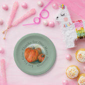 Pumpkin Patch Herbst Trio Erntedank Pappteller (Party)