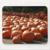 Pumpkin Patch Herbsternte Fotografie Mousepad (Vorne)