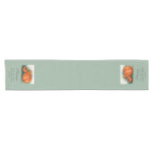 Pumpkin Patch Herbsttrio Pastel Art Erntedank Kurzer Tischläufer (Horizontal)