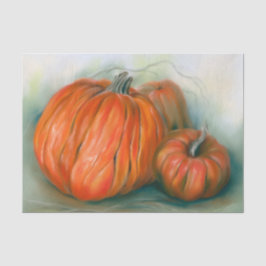 Pumpkin Patch Herbsttrio Pastel Art Seidenpapier