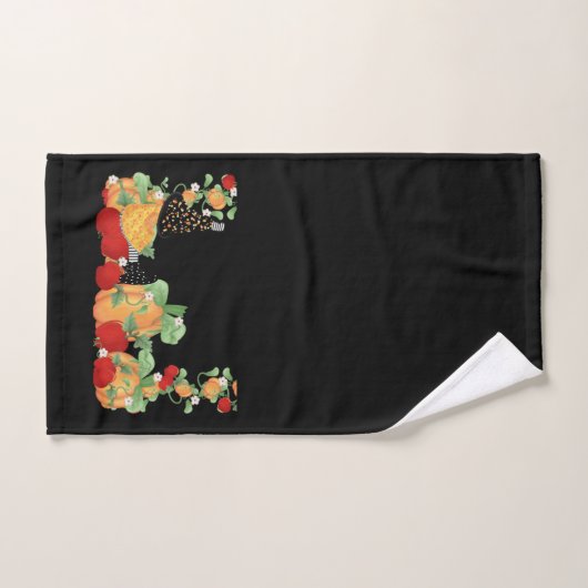 Pumpkin Patch Hexe Badhandtuch Set (Handtuch)