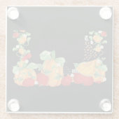 Pumpkin Patch Hexe Glasuntersetzer (Rückseite)