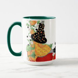 Pumpkin Patch Hexe Tasse