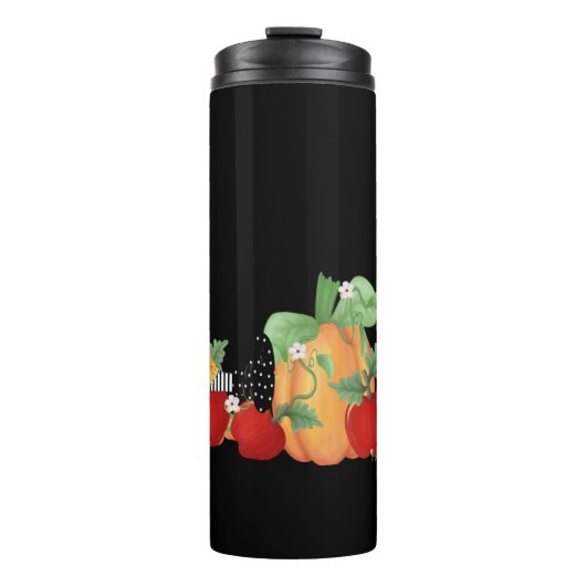 Pumpkin Patch Hexe Thermosbecher (Vorderseite)