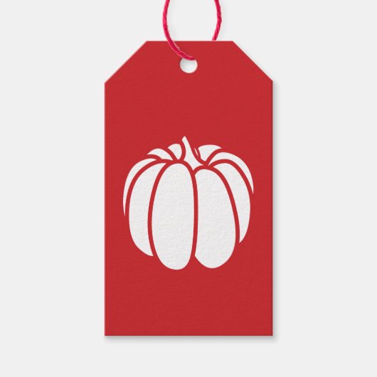 Pumpkin Patch in Cherry-Geschenkmarke Geschenkanhänger (Vorderseite)