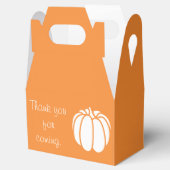 Pumpkin-Patch in der Orange-Gefälligkeitsbox Geschenkschachtel (Geöffnet)