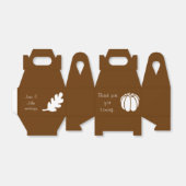 Pumpkin-Patch in der Schokolade-Gefälligkeitsbox Geschenkschachtel (Ungefaltet)
