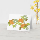 Pumpkin Patch Karte (Gelbe Blume)