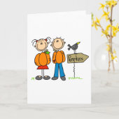 Pumpkin Patch Karte (Gelbe Blume)