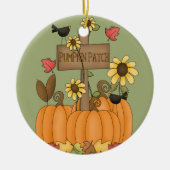 Pumpkin Patch Keramikornament (Vorne)