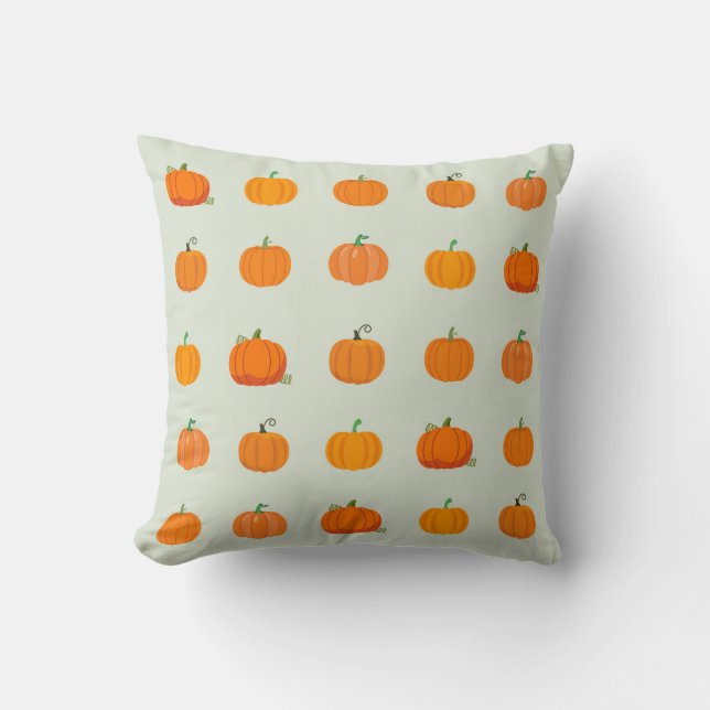 Pumpkin Patch Kissen (Vorderseite)