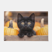 Pumpkin Patch Kitten Fußmatte (Vorderseite)