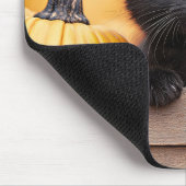 Pumpkin Patch Kitten Mousepad (Ecke)