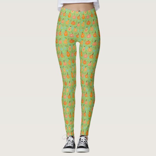 Pumpkin Patch Leggings (Vorderseite)