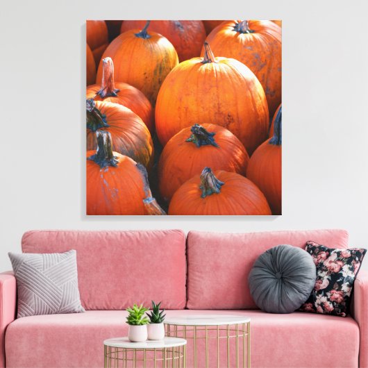 Pumpkin Patch Leinwanddruck (Insitu (Wohnzimmer))