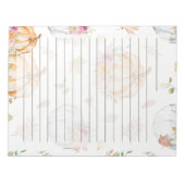 Pumpkin Patch Letter Notepad – Autumn Stationery Notizblock (Vorderseite)