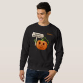 Pumpkin Patch Mitarbeiter personalisieren Name Sweatshirt (Vorne ganz)