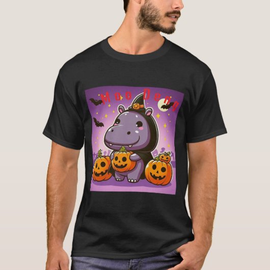 Pumpkin Patch Moo Deng T - Shirt (Vorderseite)