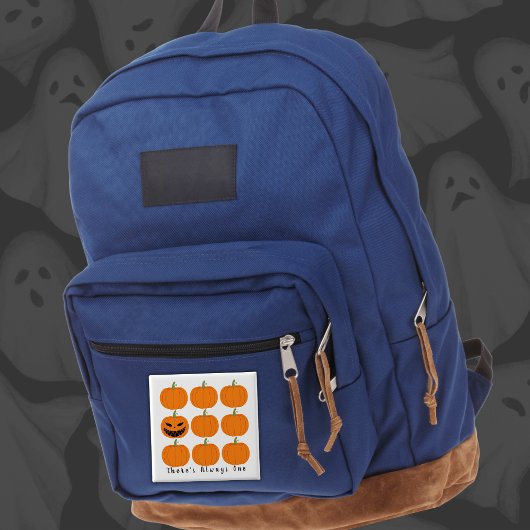 Pumpkin Patch Odd One Out Button