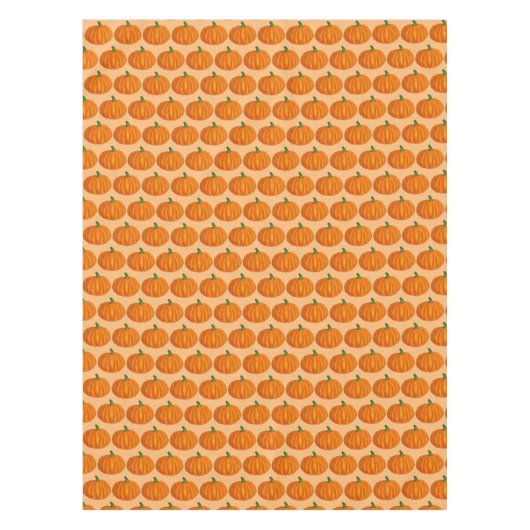 Pumpkin Patch Orange Herbsternte Oktober Gourd Tischdecke (Vorderseite)