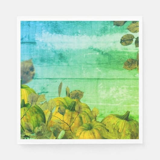 Pumpkin Patch Paper Napkin Serviette (Vorderseite)