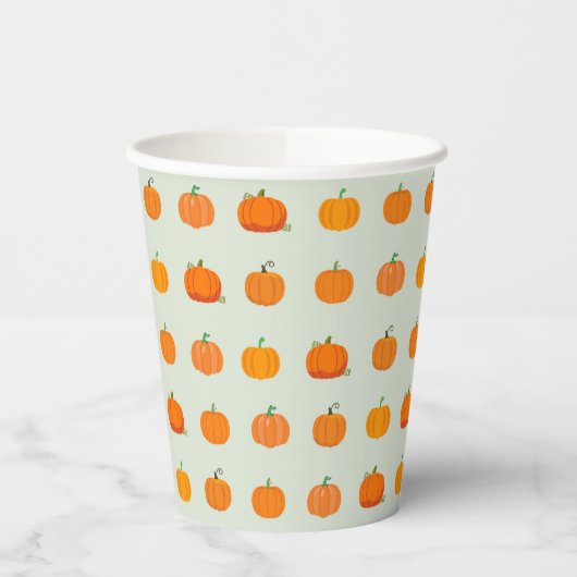 Pumpkin Patch Pappbecher (Links)