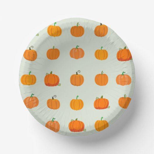 Pumpkin Patch Pappteller (Vorderseite)